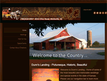 Tablet Screenshot of dunnslanding.com